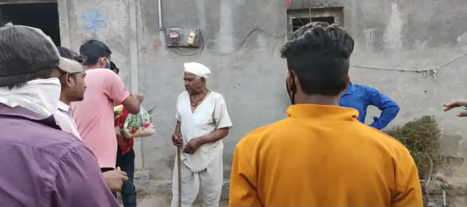 Essential food support reaching an older community member